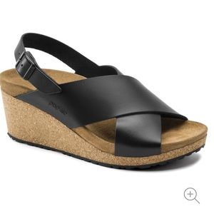 Samira leather wedge by Papillo (Birkenstock)